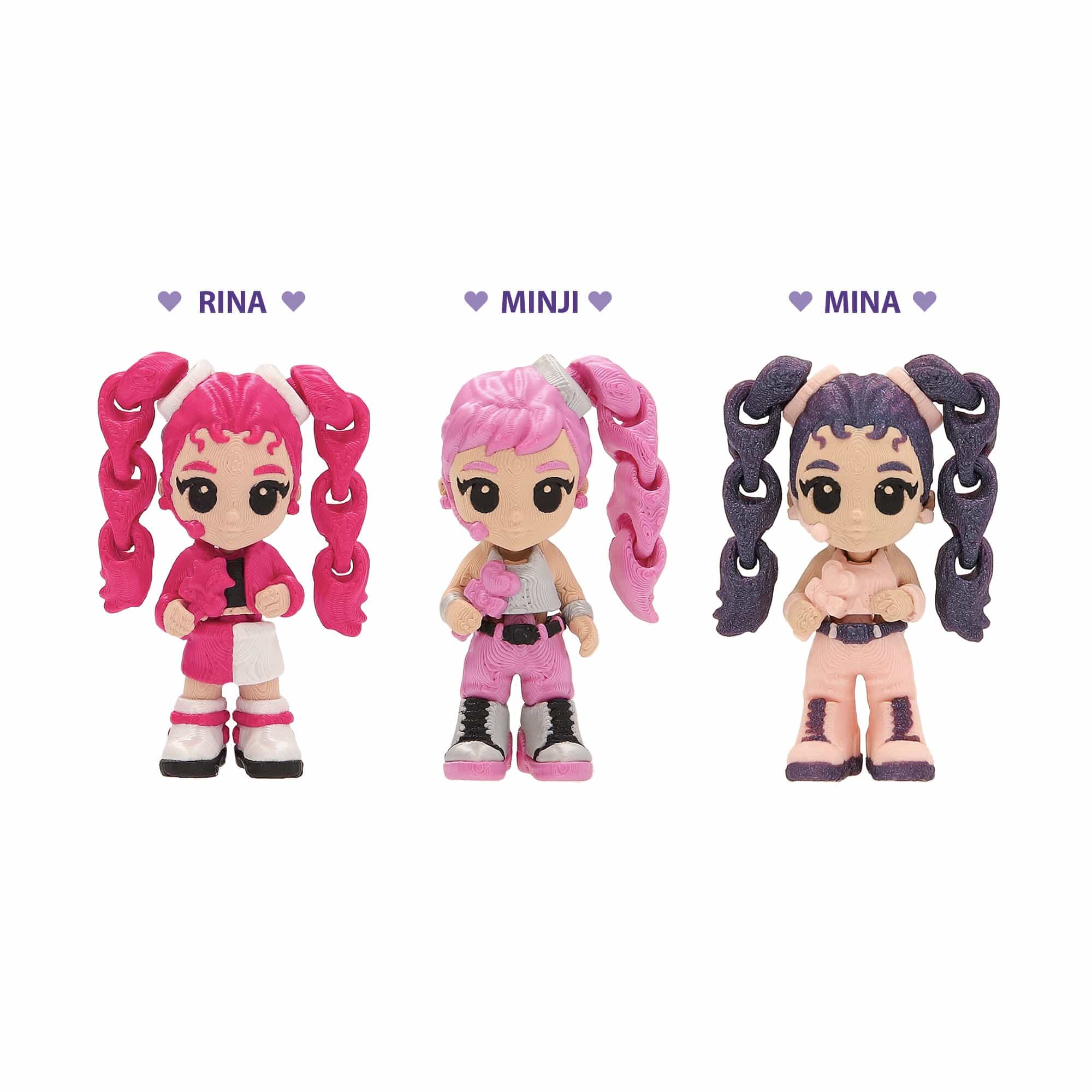 Palz 3D K-Pop Demon Hunters Idols 3-Pack 8421134965072
