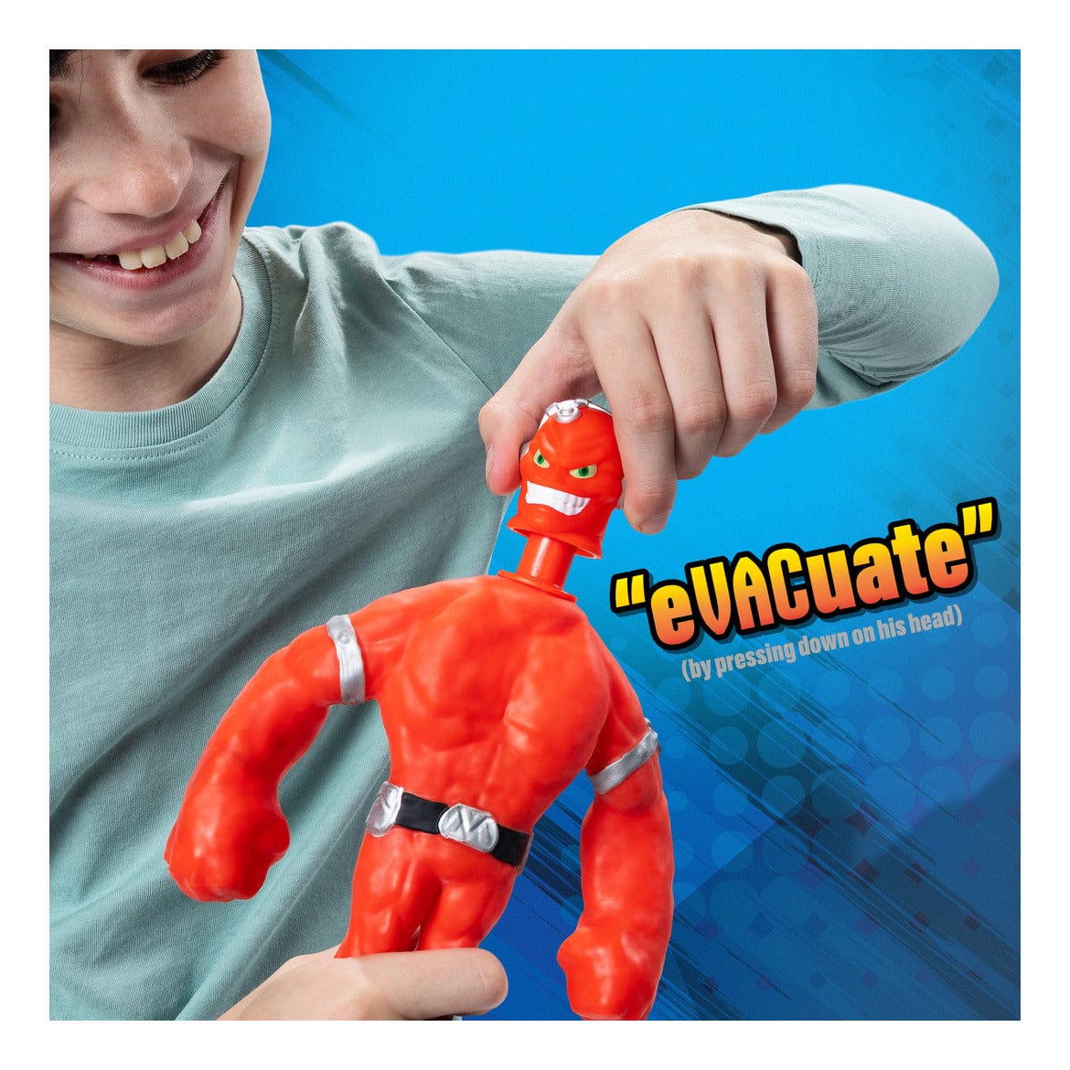 Stretch Armstrong Vac Man Core Figure