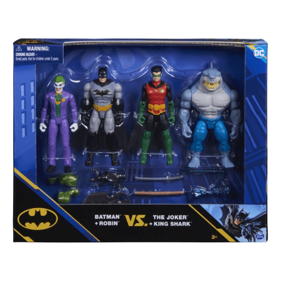 Batman: 4 Pack Figure Set 778988348208