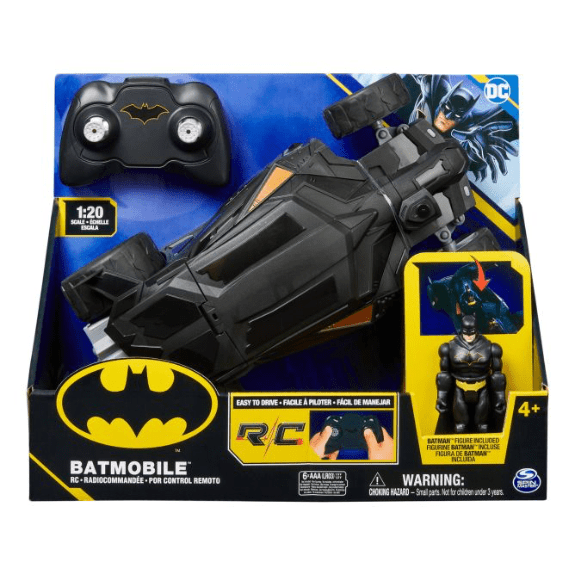 Batman: DC Universe Batman Remote Control Batmobile & Figure 778988347324