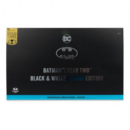 McFarlane Toys DC Multiverse Batman Year Two Black & White Accent Edition Gold Label Action Figure