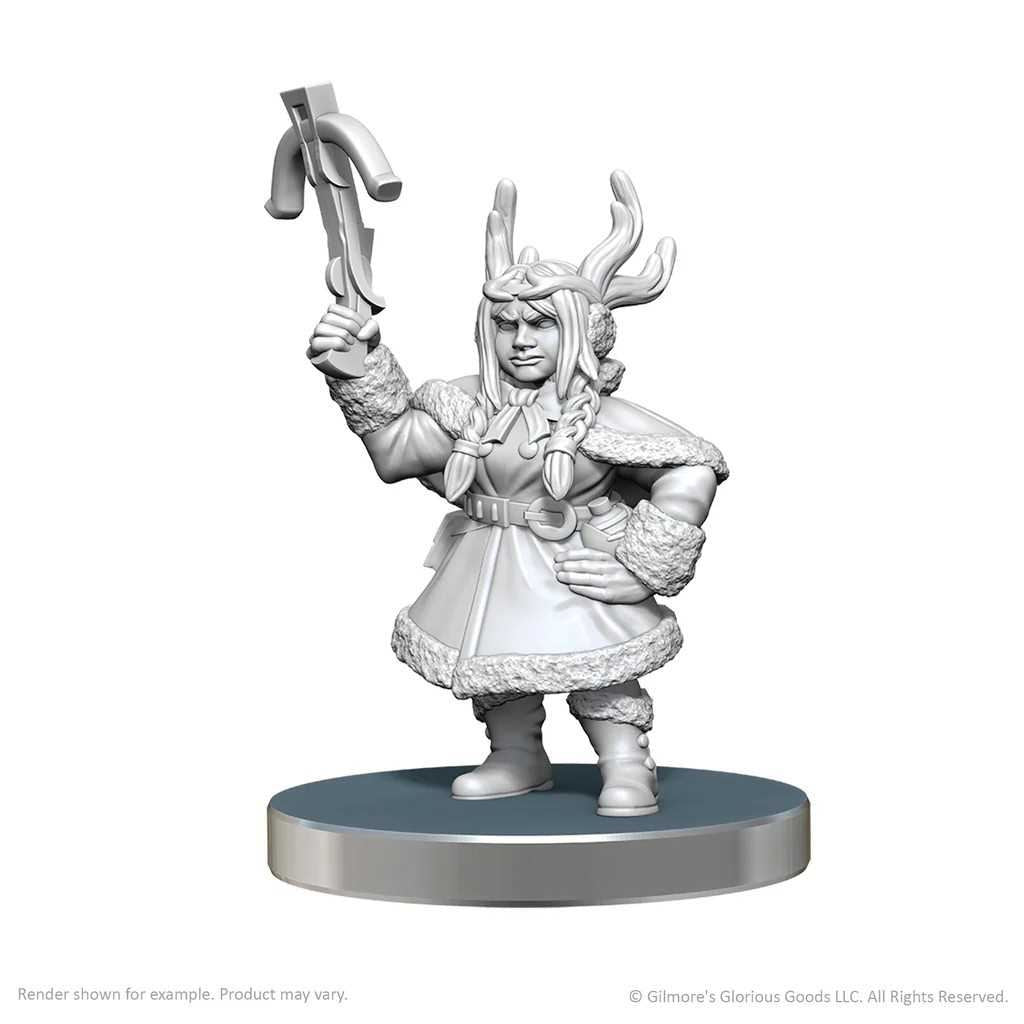 Critical Role Unpainted Miniatures: Veth Brenatto & Nott the Brave
