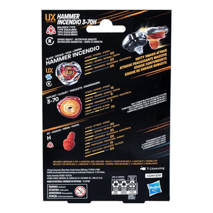 Beyblade Hammer Incendio 3-70H UX Starter Pack Set 5010996298188