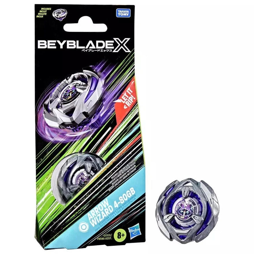 Beyblade X Arrow Wizard 4-80GB Booster Pack Set 5010996290403