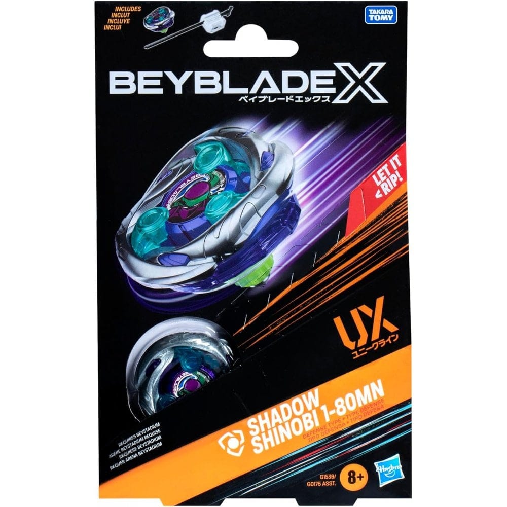 Beyblade x Shadow Shinobi 1-80MN UX Starter Pack Set 5010996295088