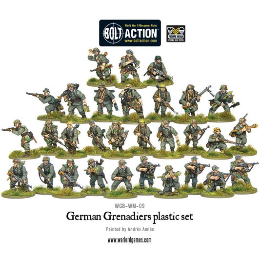 Warlord Games Bolt Action German Grenadiers Plastic Box Set