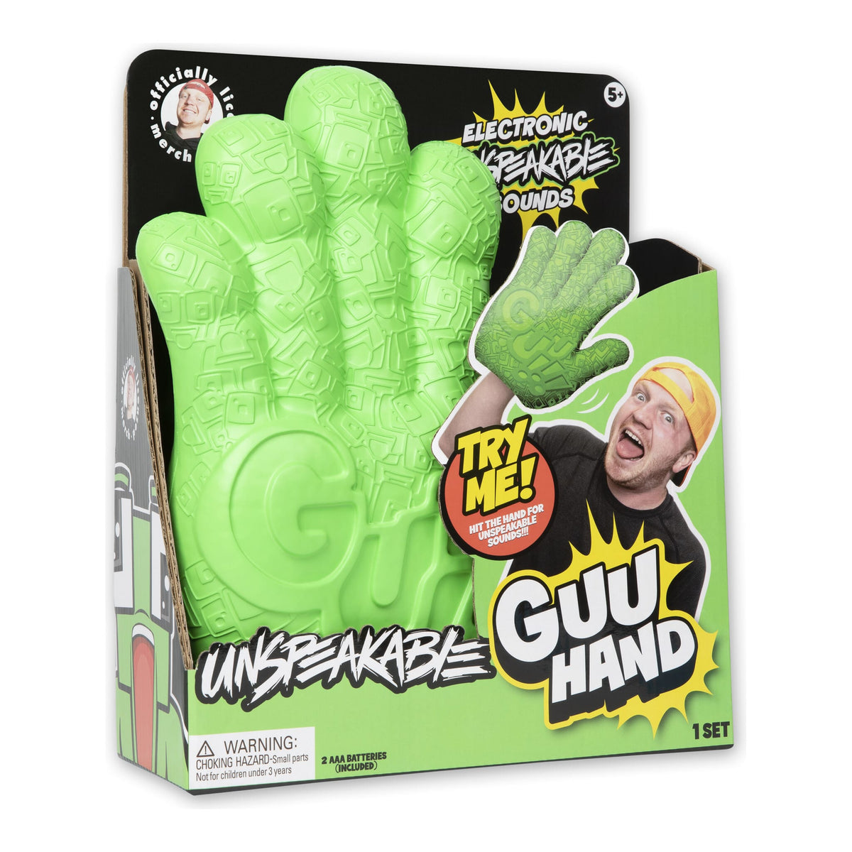 Unspeakable GUU Hand Interactive Sound Toy 810186541132