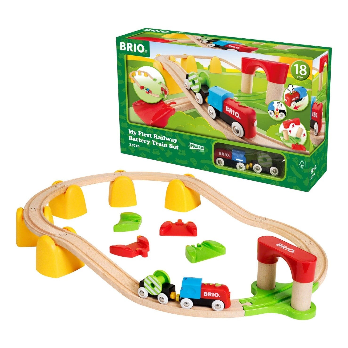 Brio My First Railway Battery Operated Train Set