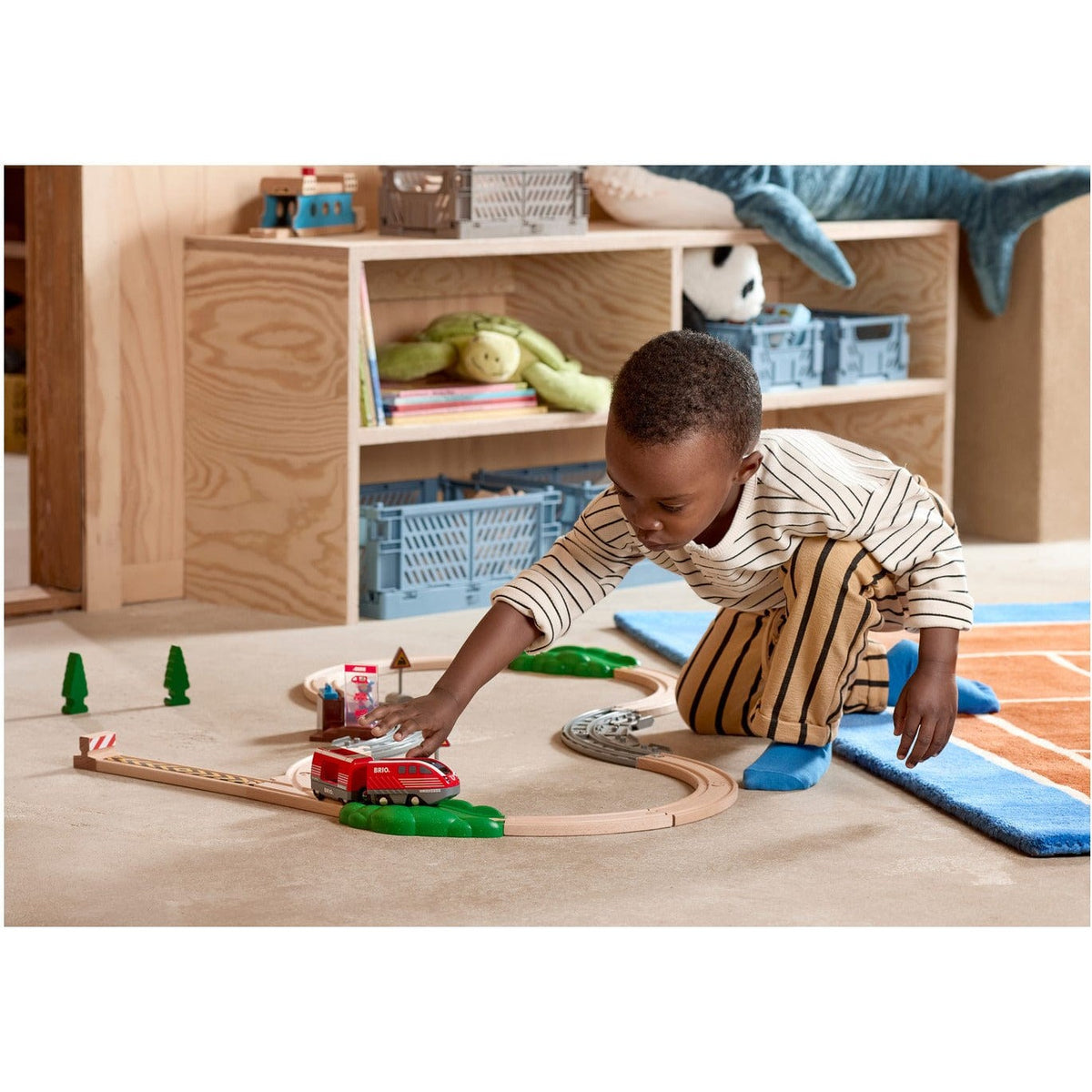 Brio Pullback Train Set