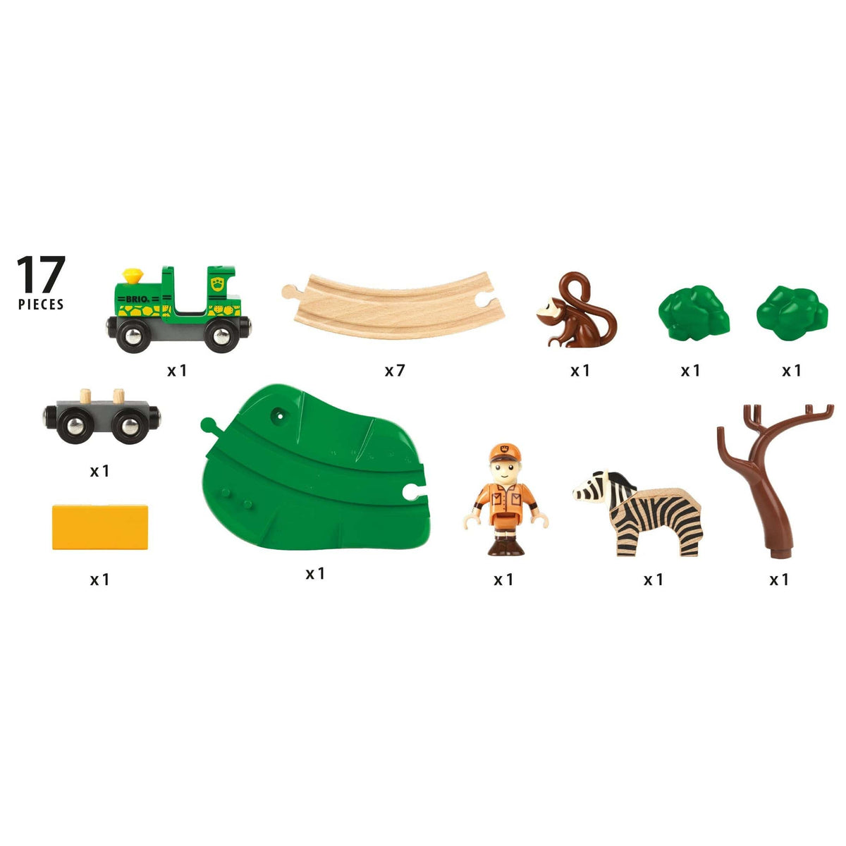 Brio Safari Railway Set 7312350337204