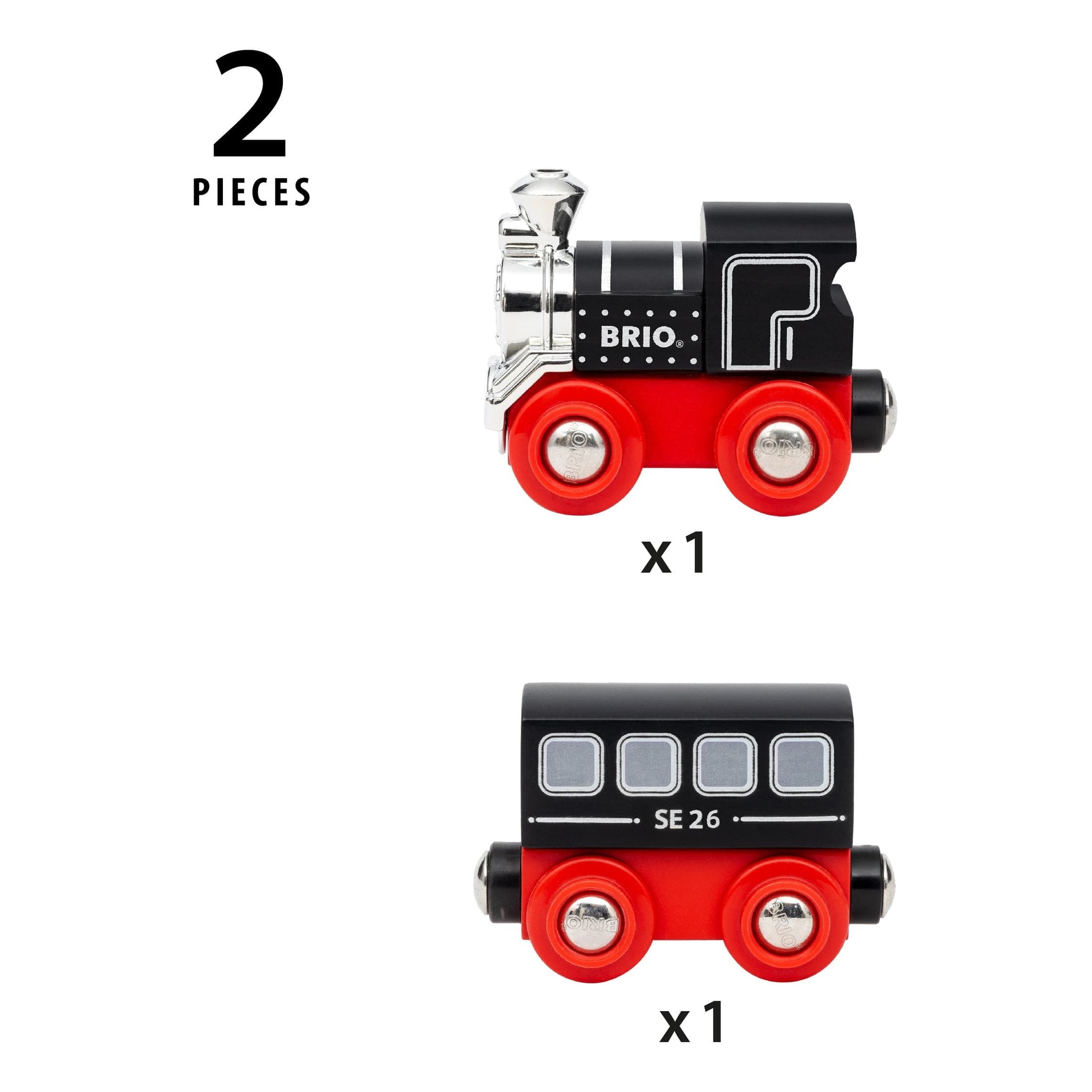 Brio Special Edition Train 2026 Black Silver Red