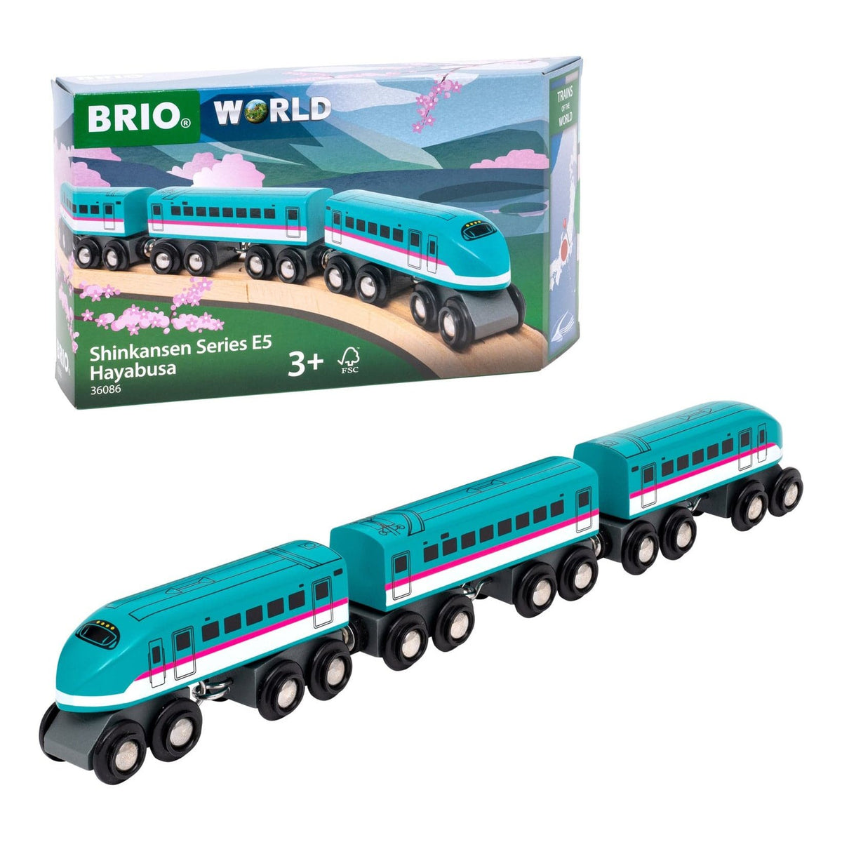 Brio Trains of the World - Shinkansen Hayabusa