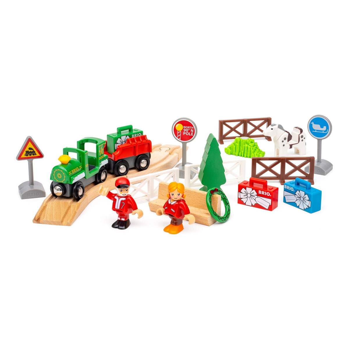 BRIO World 2026 Advent Calendar Wooden Train Set 7312350361650