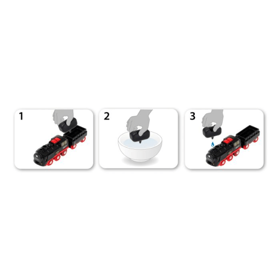 Brio World: Battery Operated Steaming Train 7312350338843