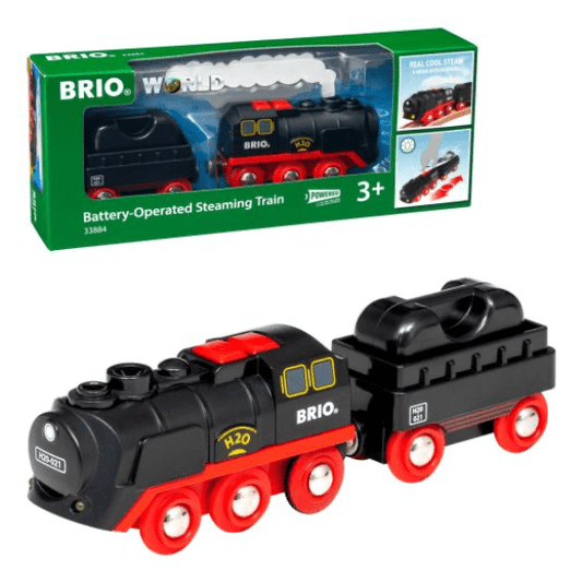 Brio World: Battery Operated Steaming Train 7312350338843