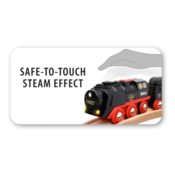 Brio World: Battery Operated Steaming Train 7312350338843
