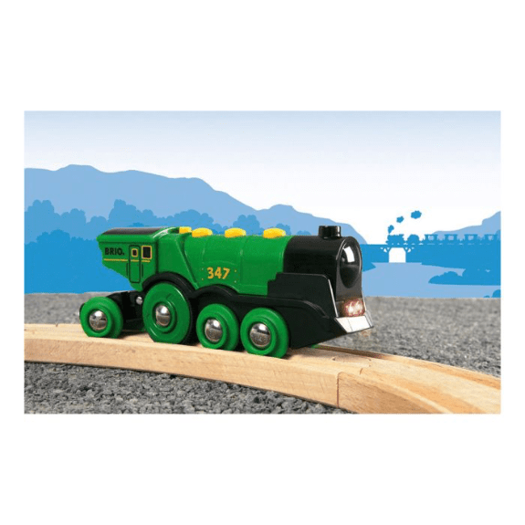 Brio World: Big Green Action Locomotive 7312350335934