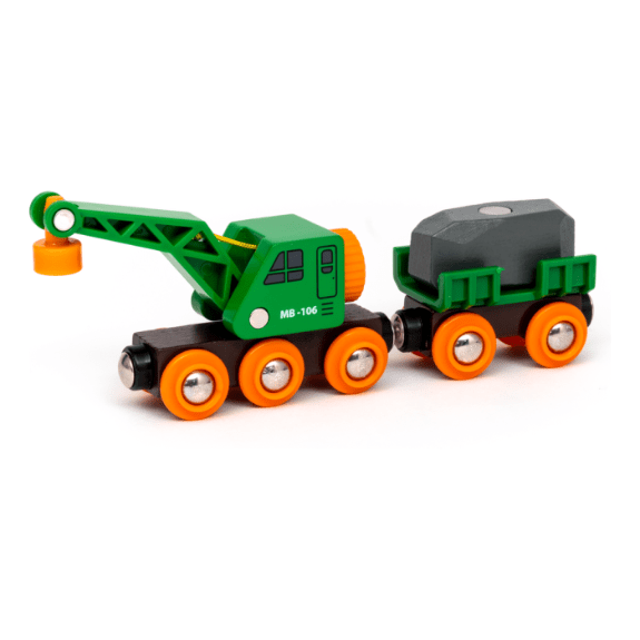 Brio World: Clever Crane Wagon 7312350336986