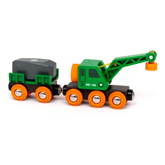 Brio World: Clever Crane Wagon 7312350336986