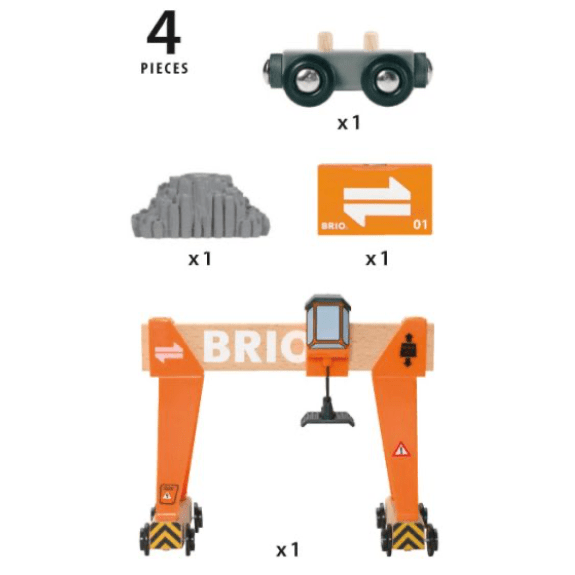 Brio World: Harbour Gantry Crane 7312350337327