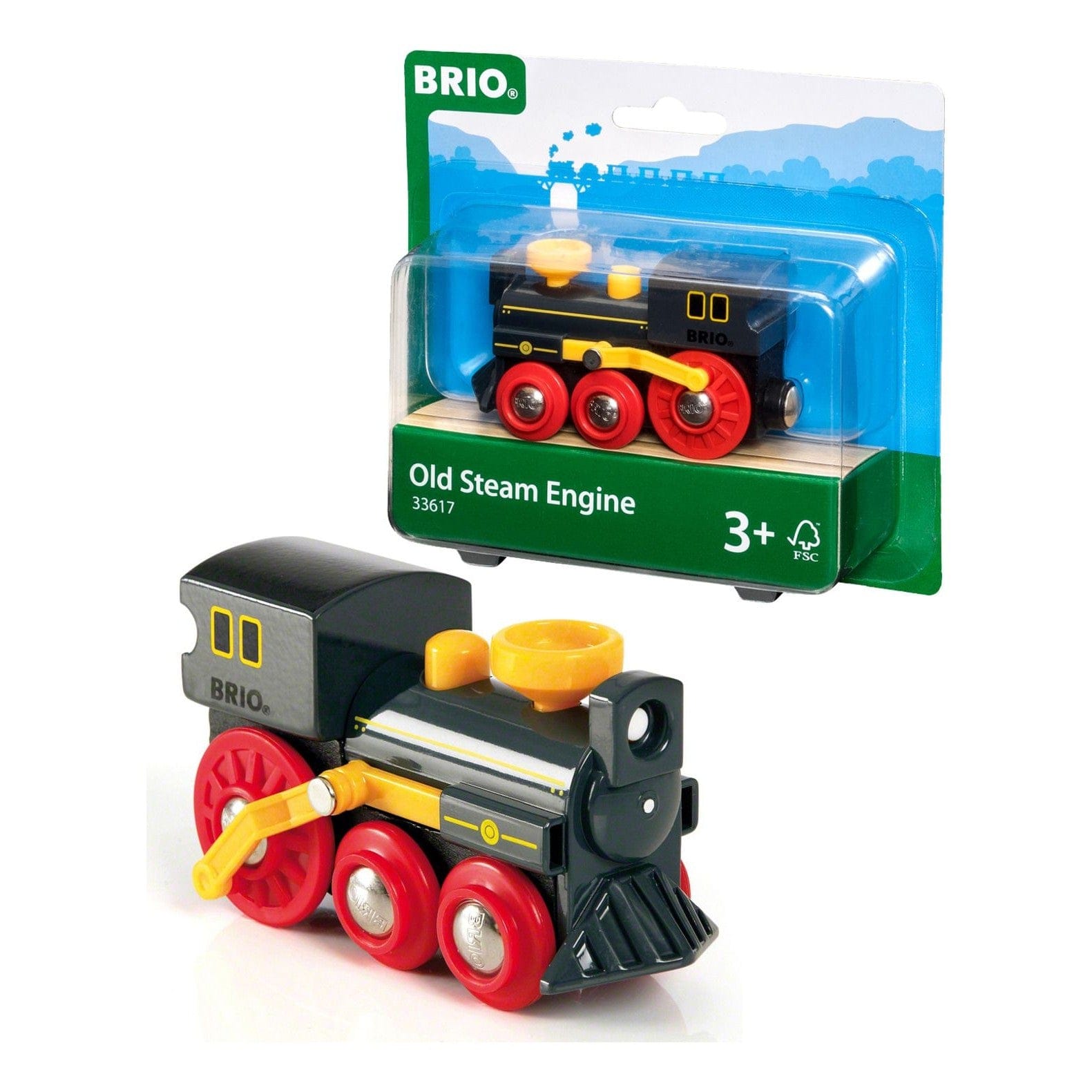Brio World: Old Steam Engine 7312350336177