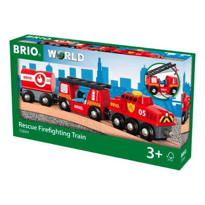 Brio World: Rescue Fire Fighting Train 7312350338447