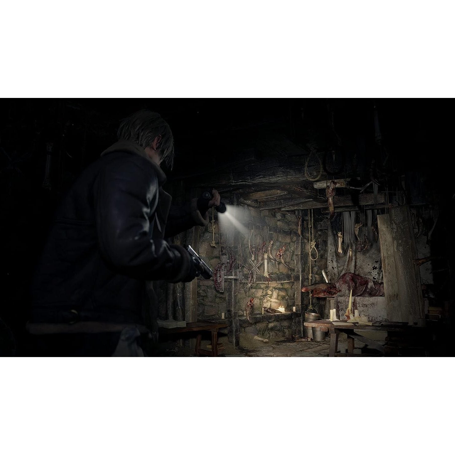 Resident Evil 4 Remake PlayStation 4 Horror (Disc) Game 5055060902639