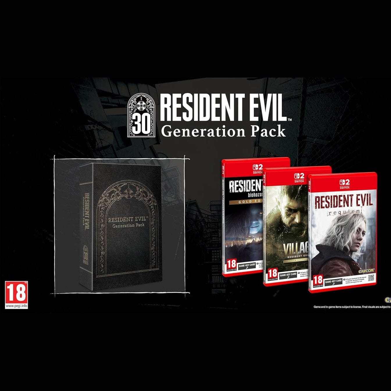 Resident Evil Requiem Generation Pack Nintendo Switch 2 5055060908402