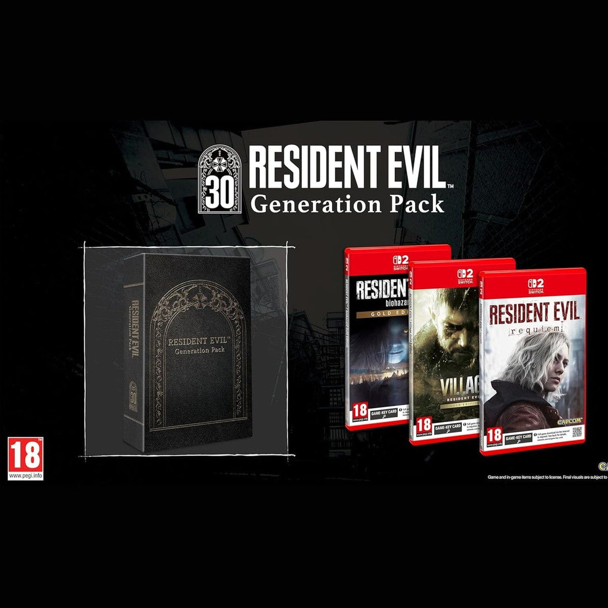 Resident Evil Requiem Generation Pack Nintendo Switch 2 5055060908402