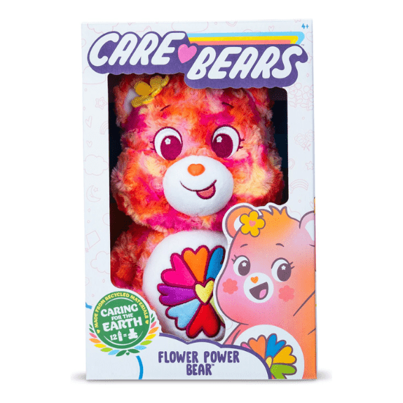 Care Bear 14 Inch Bean Plush Flower Power Bear 885561226836