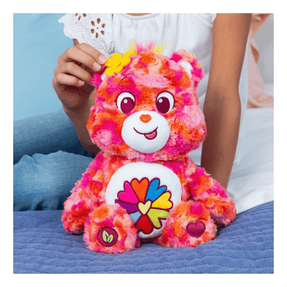 Care Bear 14 Inch Bean Plush Flower Power Bear 885561226836