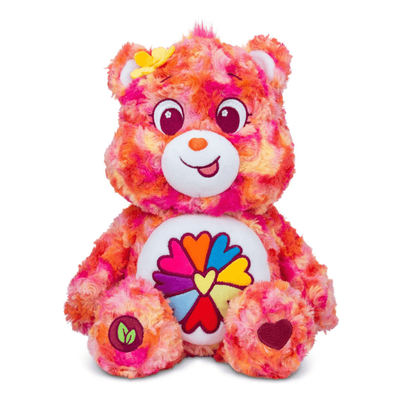 Care Bear 14 Inch Bean Plush Flower Power Bear 885561226836