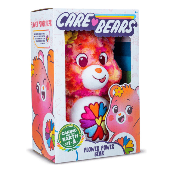 Care Bear 14 Inch Bean Plush Flower Power Bear 885561226836
