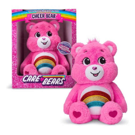 Care Bear 14 Inch Glitter Belly Cheer Bear 885561221312