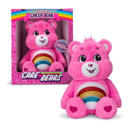 Care Bear 14 Inch Glitter Belly Cheer Bear 885561221312