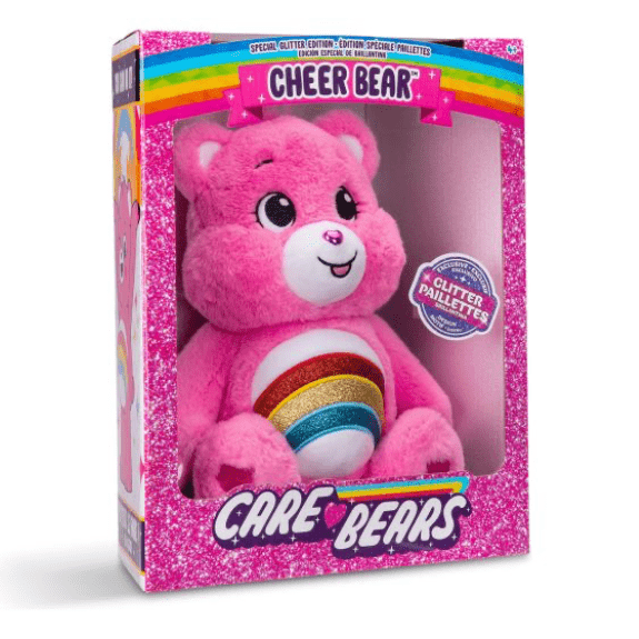 Care Bear 14 Inch Glitter Belly Cheer Bear 885561221312