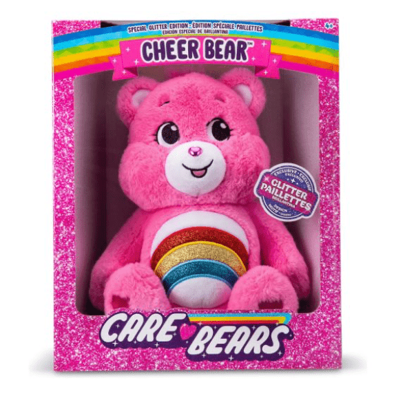Care Bear 14 Inch Glitter Belly Cheer Bear 885561221312