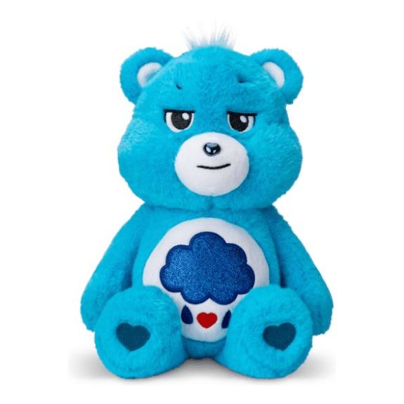 Care Bear 14 Inch Glitter Belly Grumpy Bear 885561221329