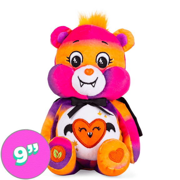 Care Bear 9 Inch Bean Halloween Spooky Sparkle Bear 885561225365