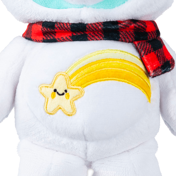 Care Bear 9 Inch Bean Holiday's Snowman Wish Bear 885561225518