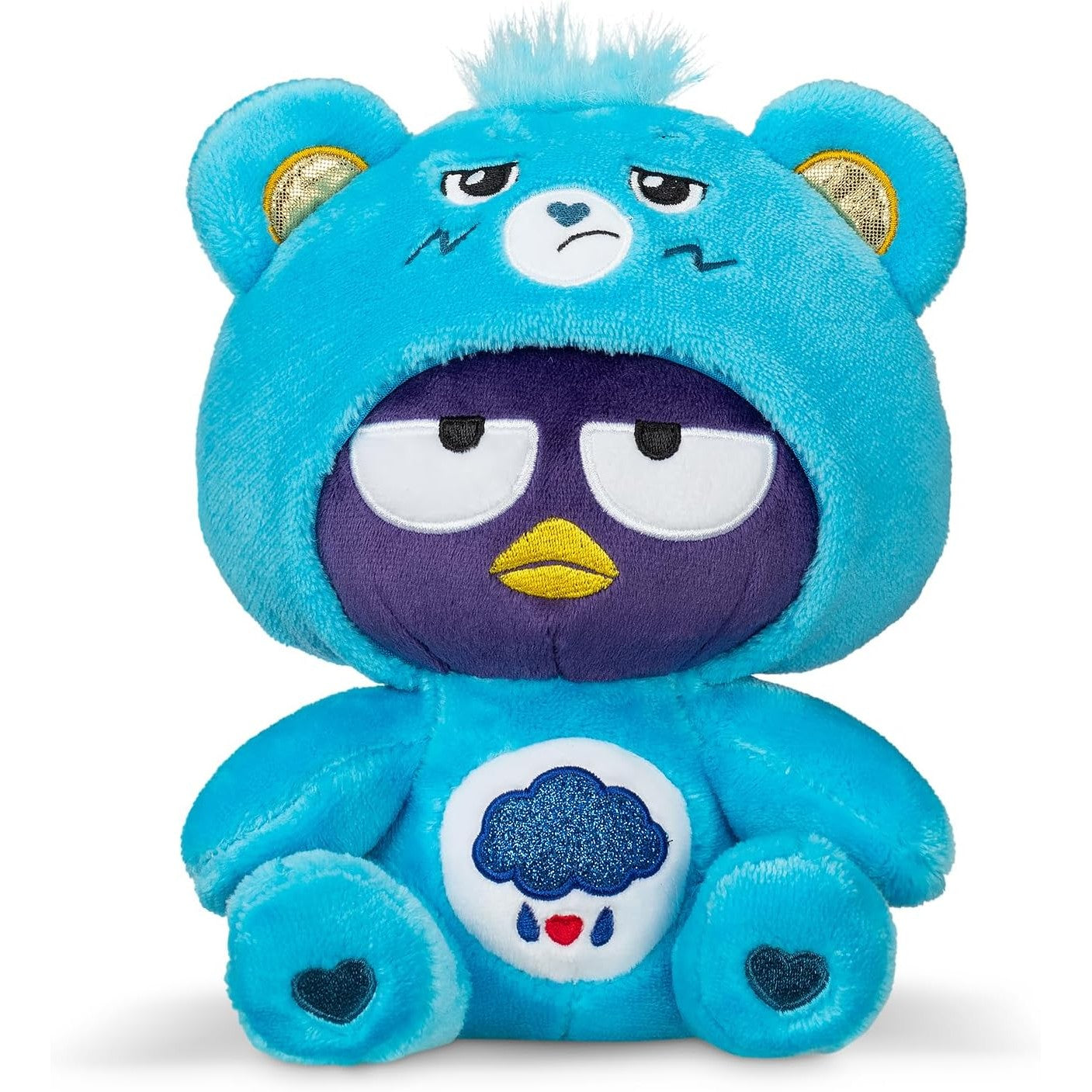 Care Bears 22cm Plush – Badtz-Maru as Grumpy Bear, Soft Toy 885561227178