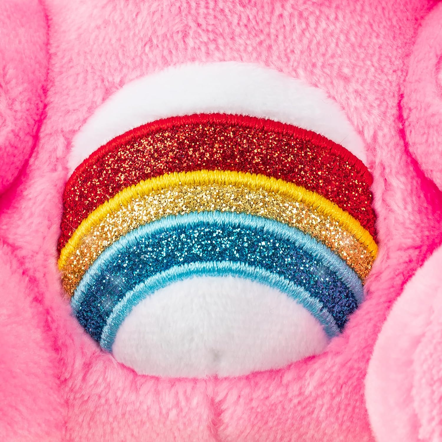Care Bears 22cm Plush – Hello Kitty as Cheer Bear, Sanrio Soft Toy 885561227017
