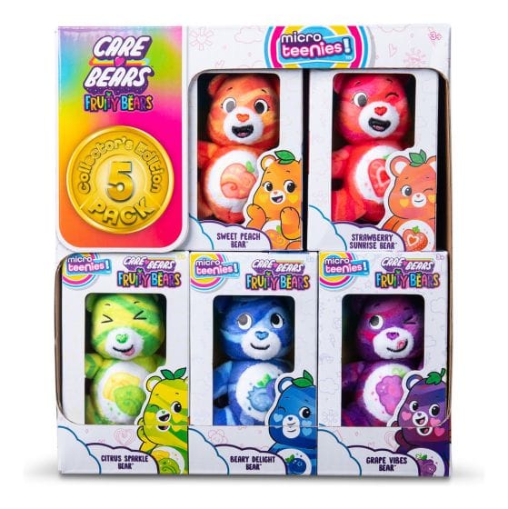 Micro Teenies - Care Bears Collector 5 Pack 885561004083