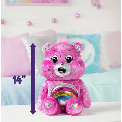 Care Bear 14 Inch Glowing Belly Plush Cheer Bear (Limited Edition) 885561227772