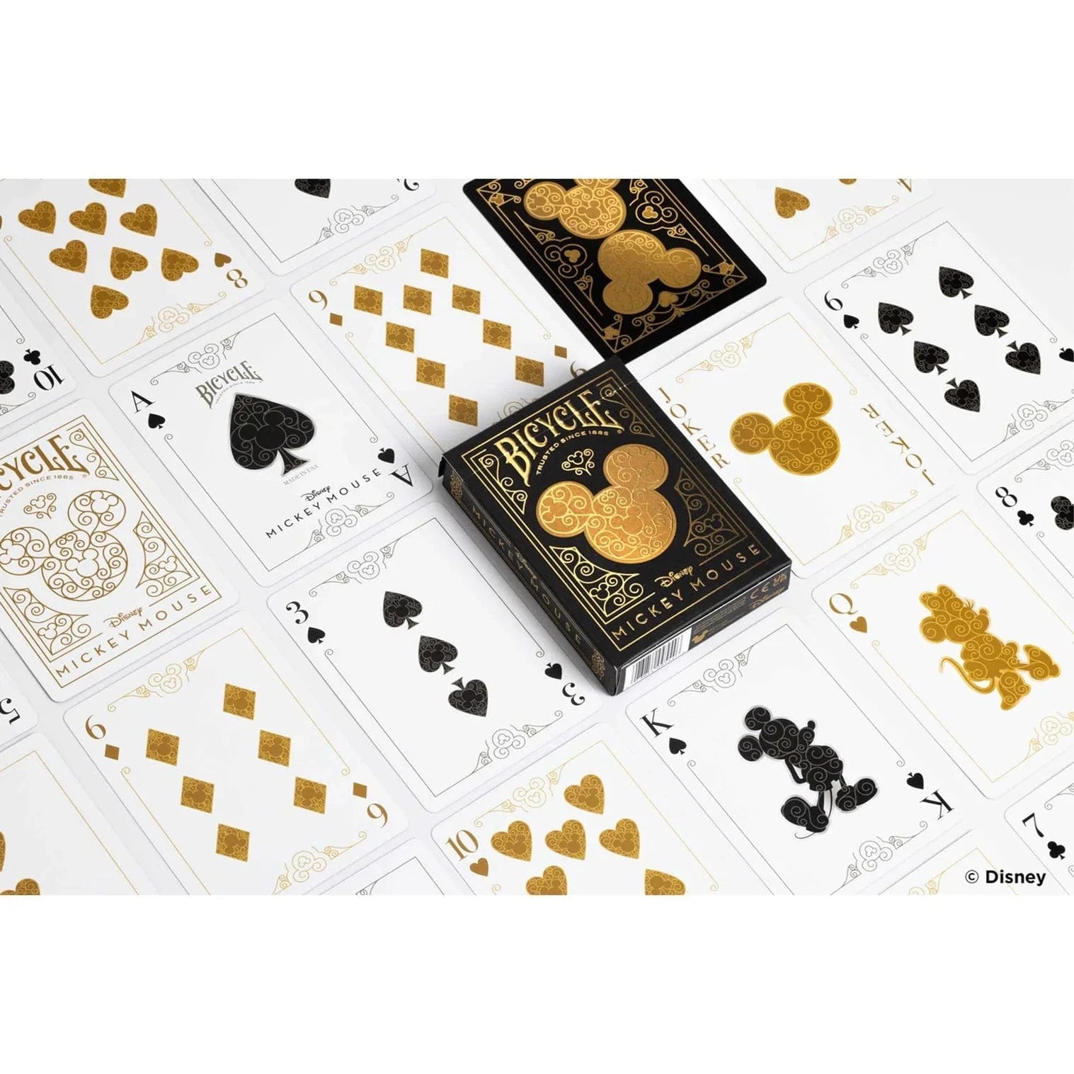 Bicycle: Disney Black and Gold Mickey (Playing Cards) 73854095546