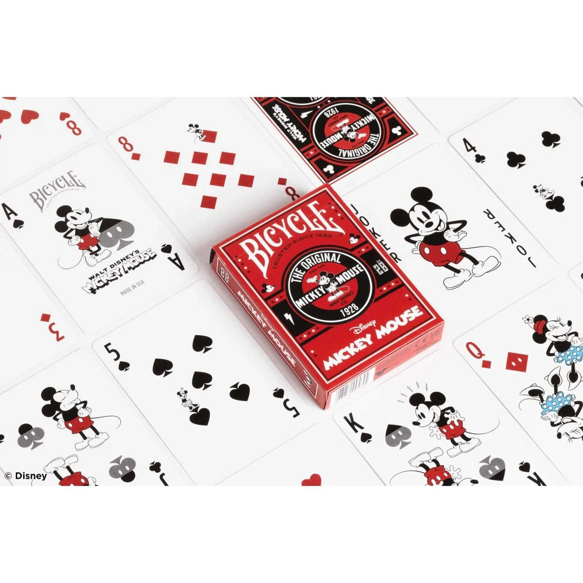 Bicycle: Disney Classic Mickey Mouse (Playing Cards) 73854095645