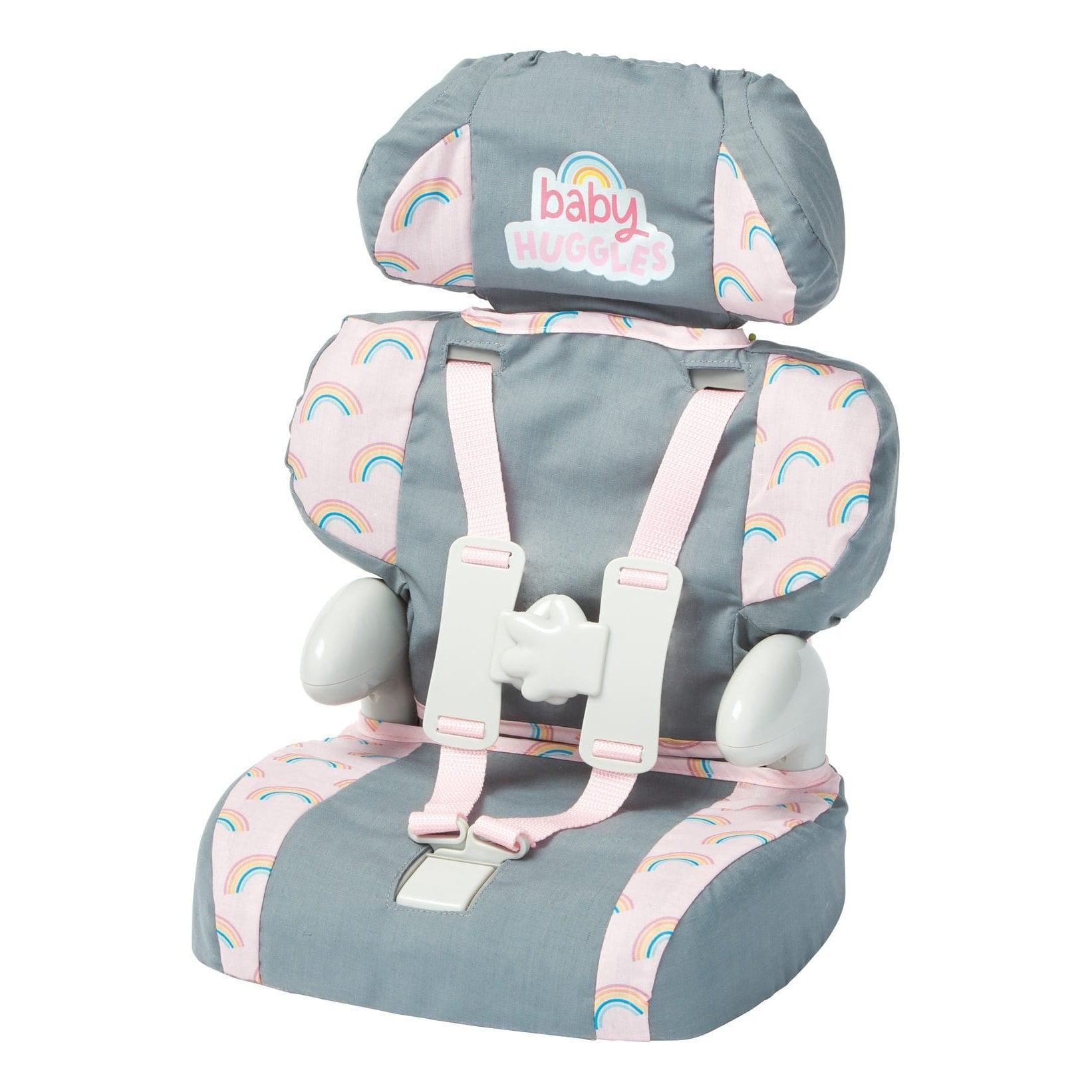 Casdon Baby Huggles Grey Car Booster Seat for Dolls 5011551001175
