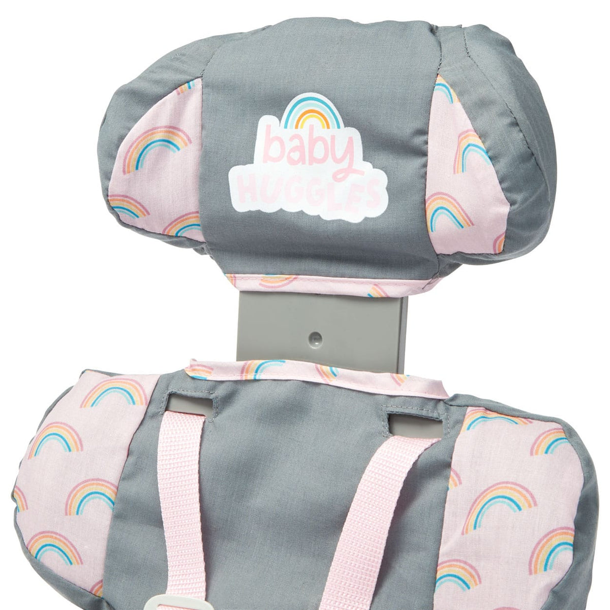 Casdon Baby Huggles Grey Car Booster Seat for Dolls 5011551001175