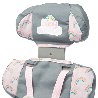 Casdon Baby Huggles Grey Car Booster Seat for Dolls 5011551001175