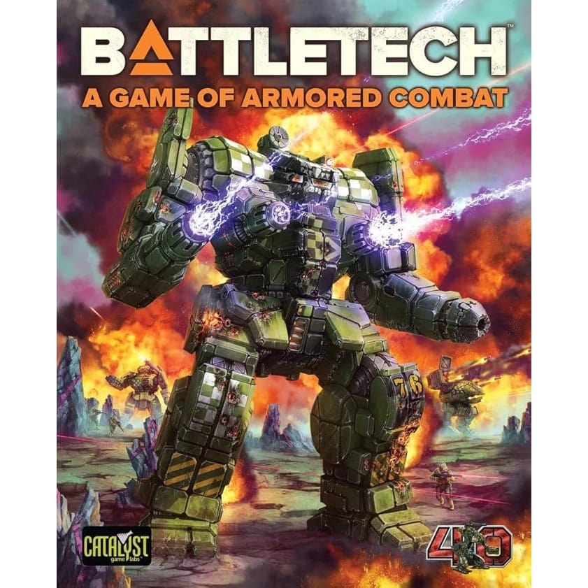 Battletech: A Game of Armored Combat 40th Anniversary - Board Game 810123696185
